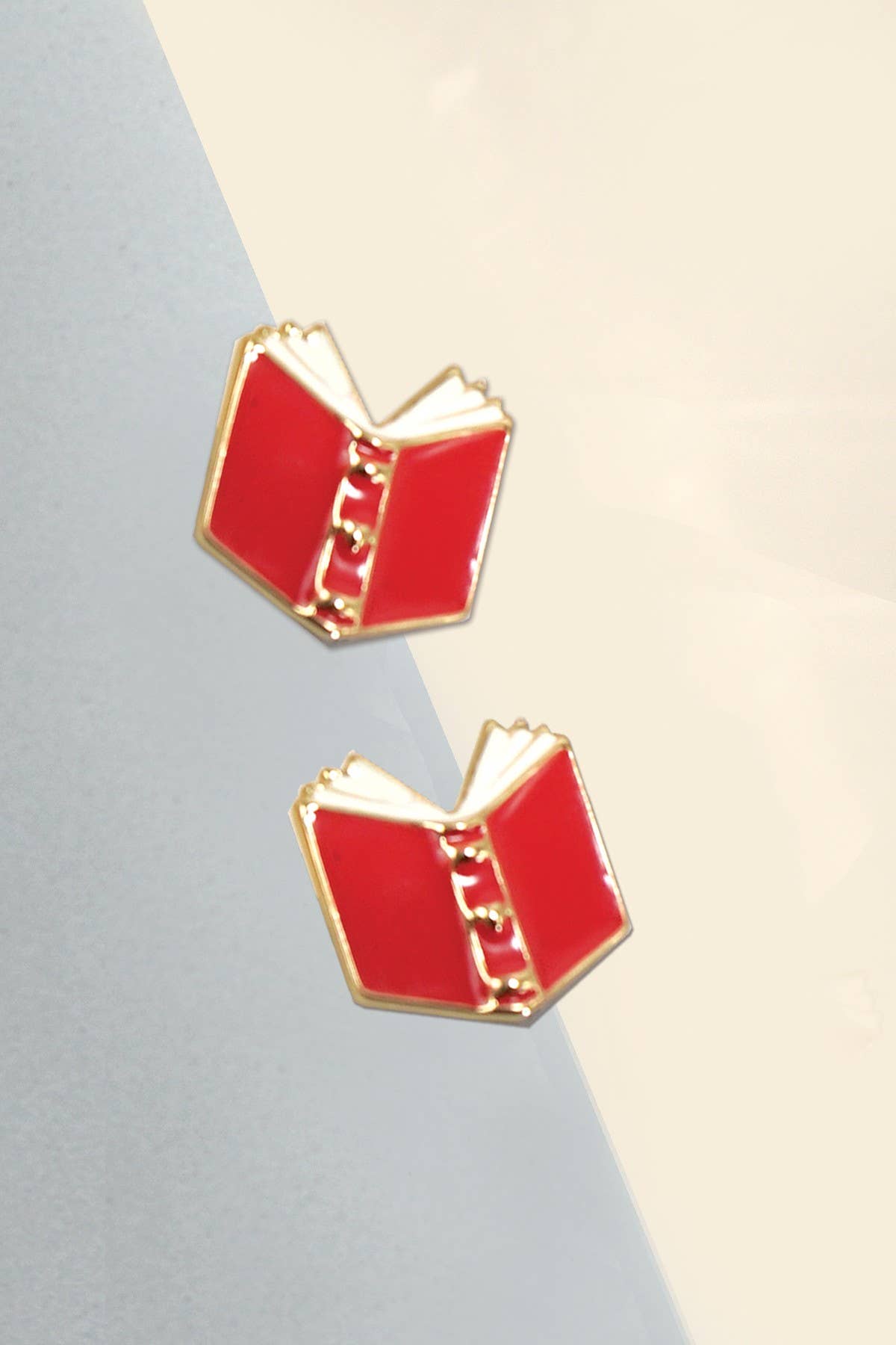 BACK TO SCHOOL BOOK EARRINGS | 40E327