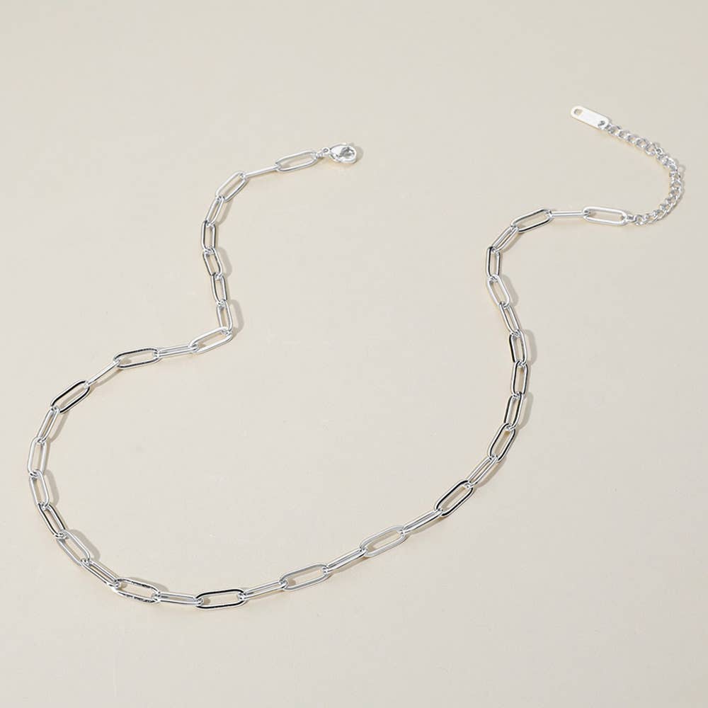 Paperclip Chain Necklace