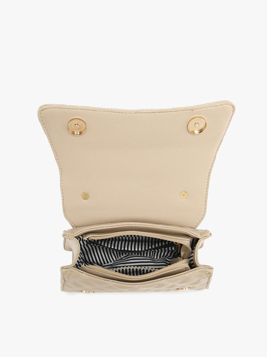 P5. Leona Quilted Lion Head Satchel