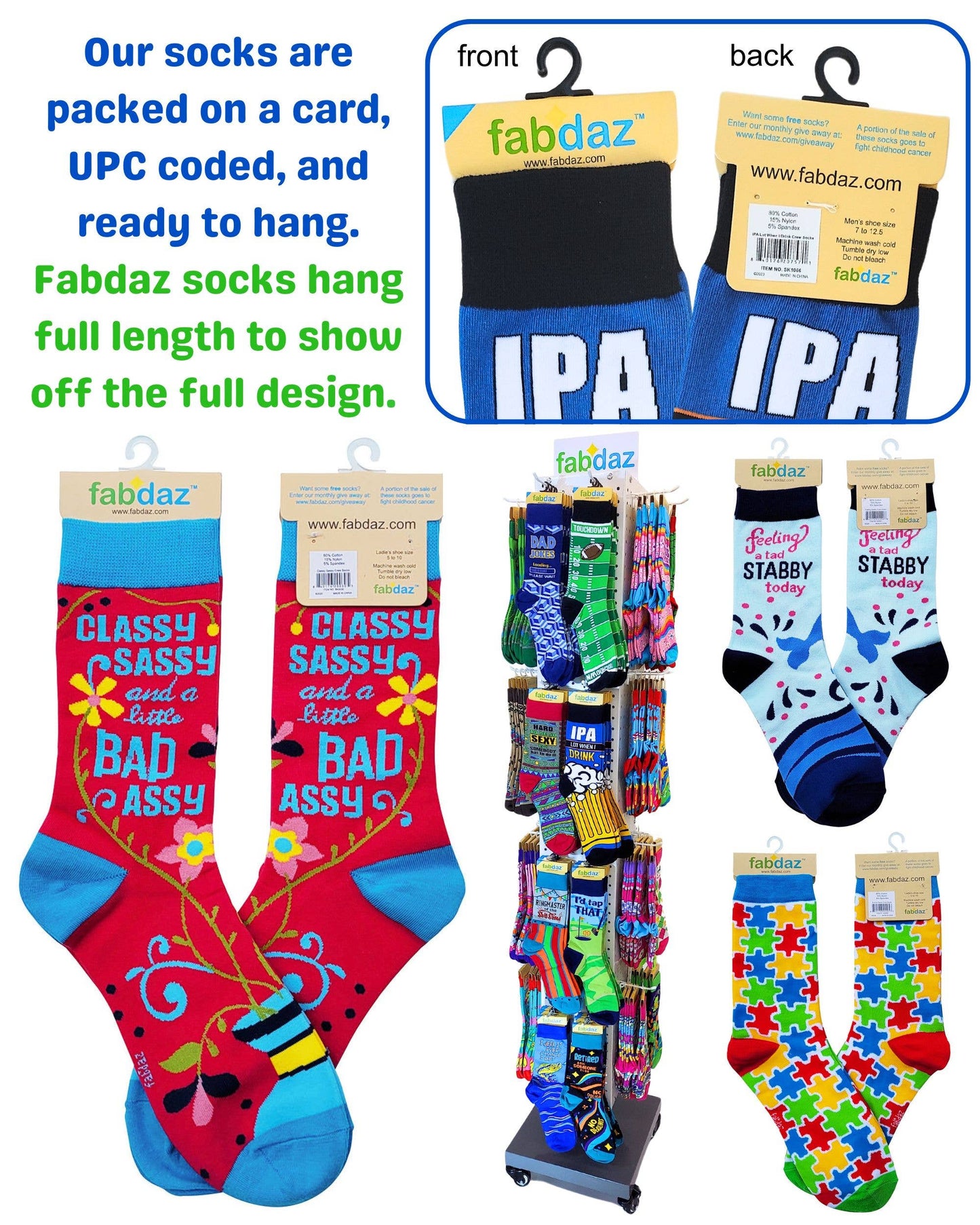 "Suck it" Women's Novelty Crew Socks