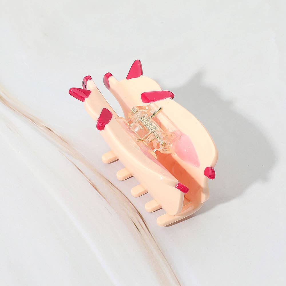 Pig Hair Claw Clip
