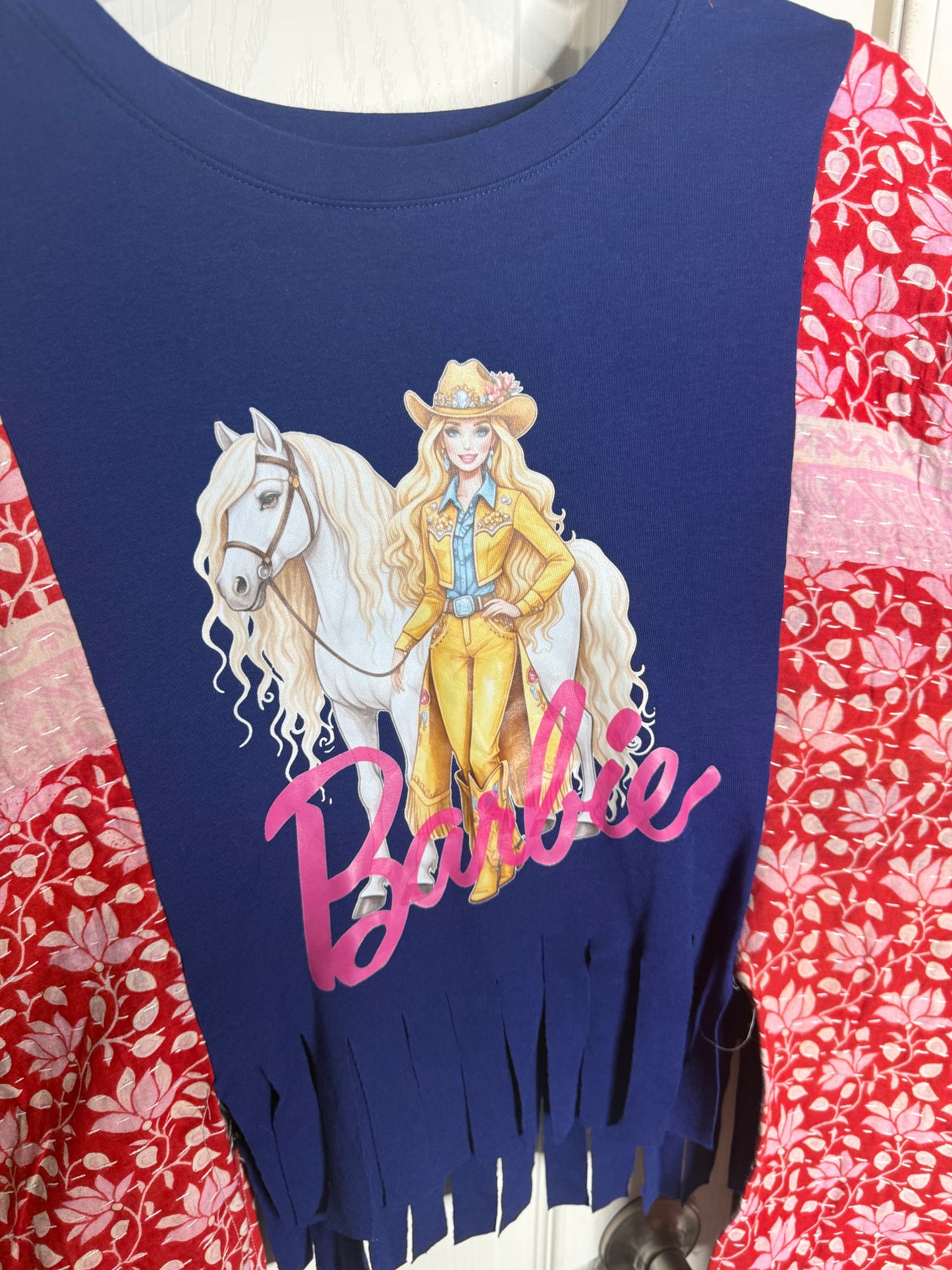 Custom Barbie Kantha with Fringe