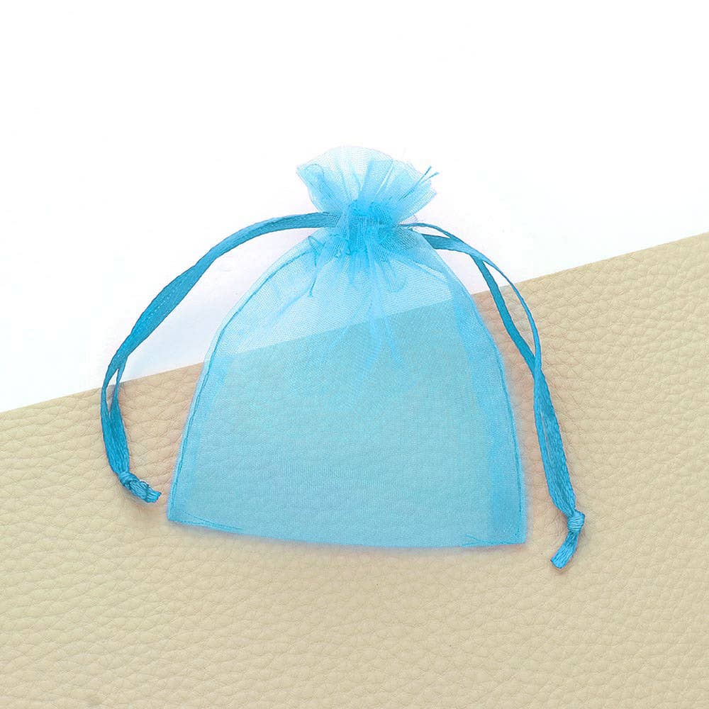 12PCS - 3 X 3.5 Ribboned Organza Gift Bags
: Fu