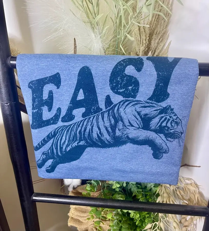 Easy Tiger Blue (Softstyle Tee)