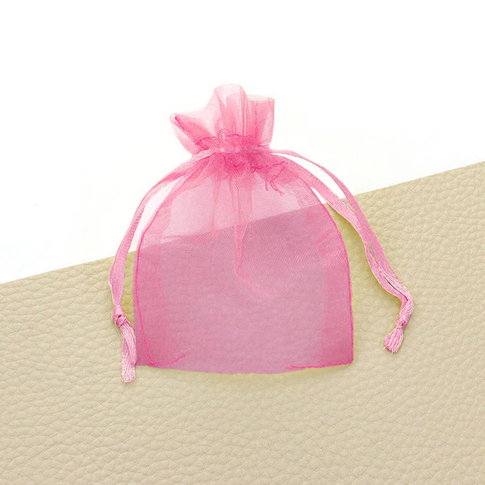 12PCS - 3 X 3.5 Ribboned Organza Gift Bags
: Fu