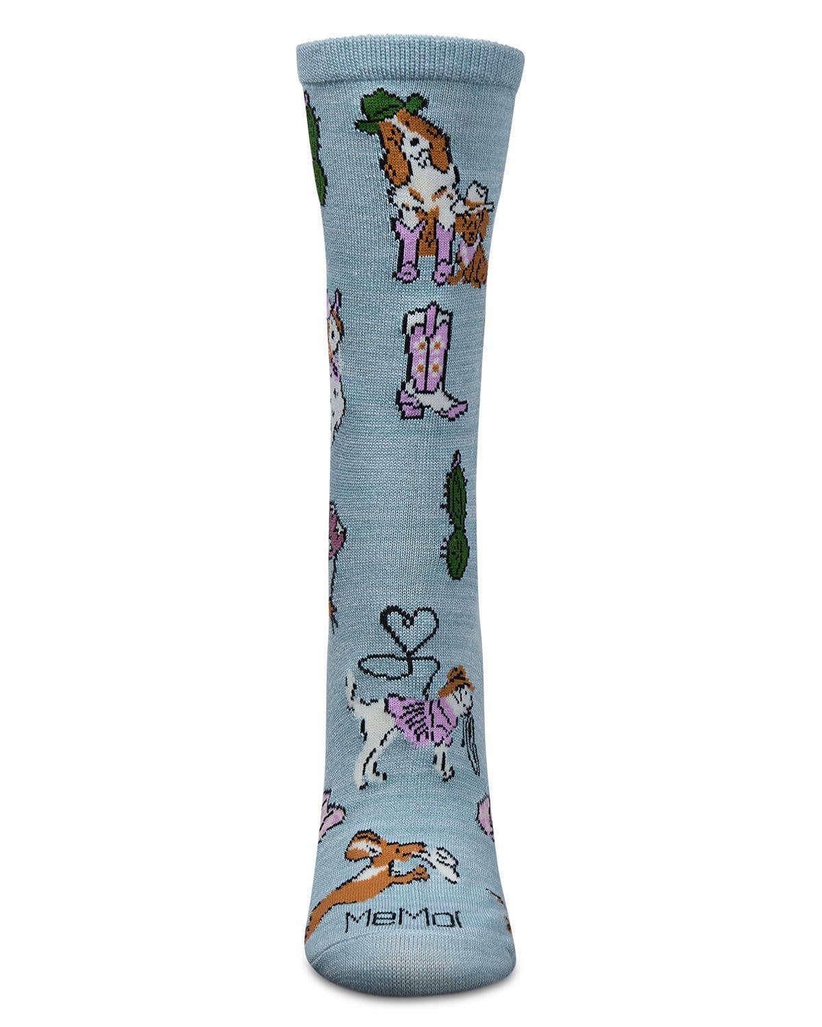 Memoi Rodeo Dogs Bamboo Crew