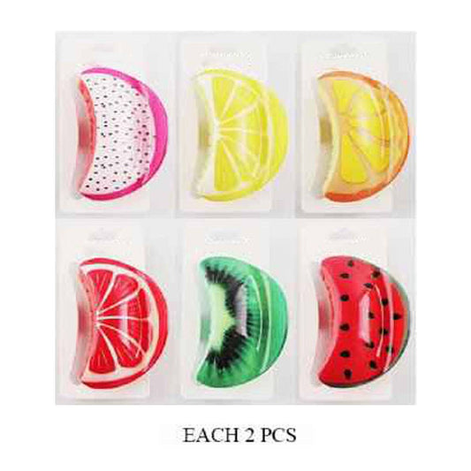 12PCS - Fruit Slice Hair Claw Clips