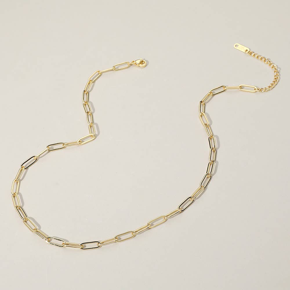 Paperclip Chain Necklace