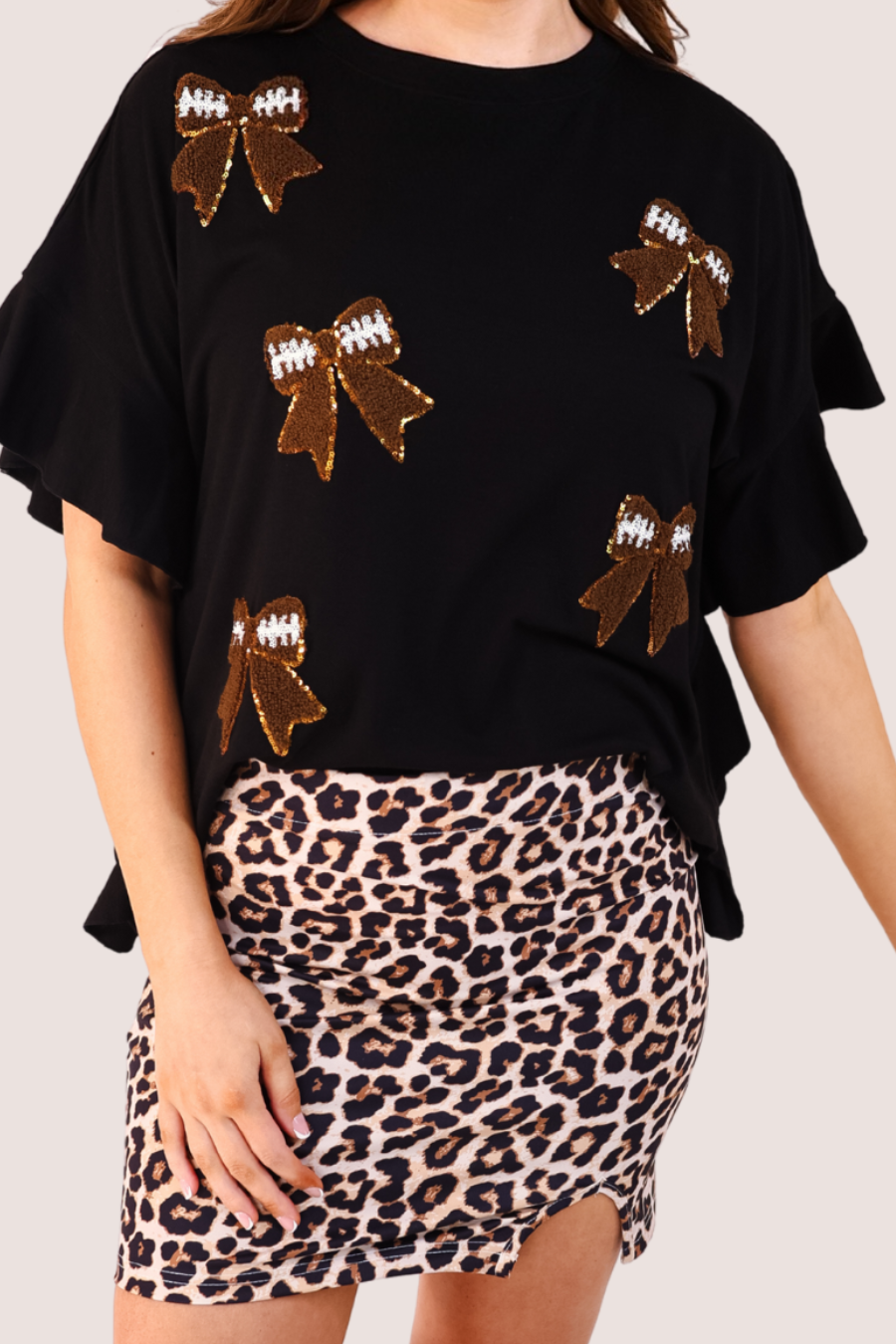 Safari Chic Mini Skirt