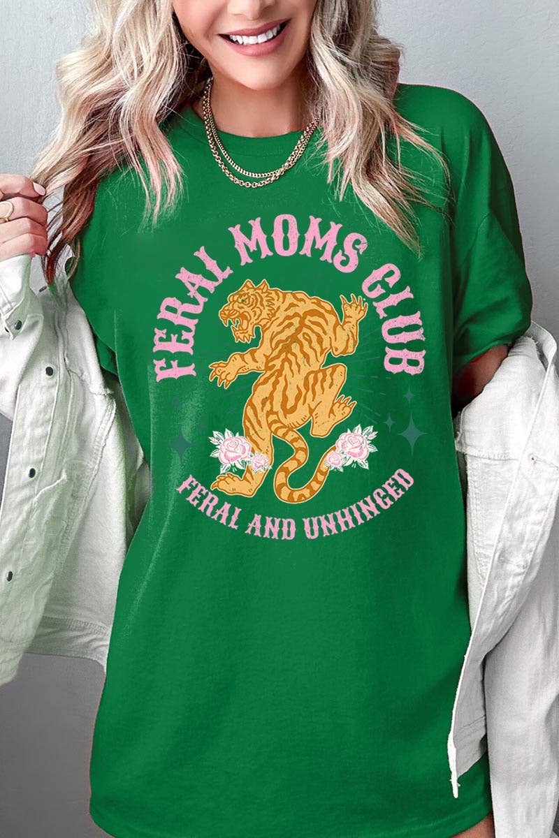 Feral Mama Club Graphic Heavy Cotton Tee