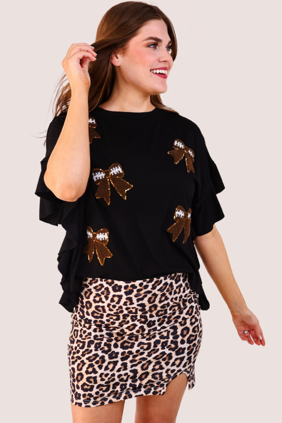 Safari Chic Mini Skirt