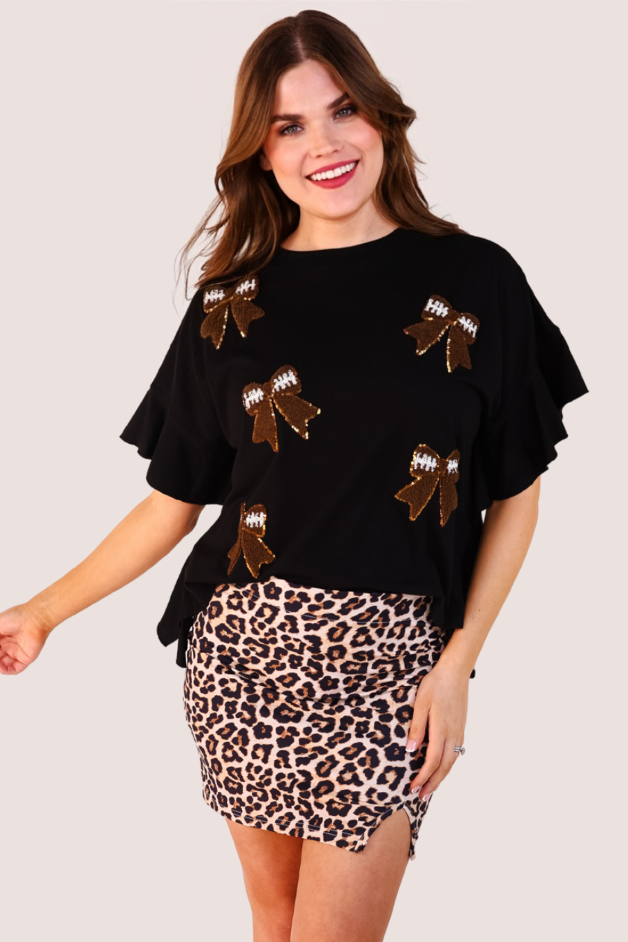 Safari Chic Mini Skirt
