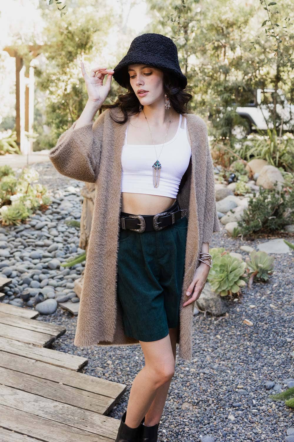 Luxe Winter Faux Mohair Knit Cardigan - Winter 2024 🧡