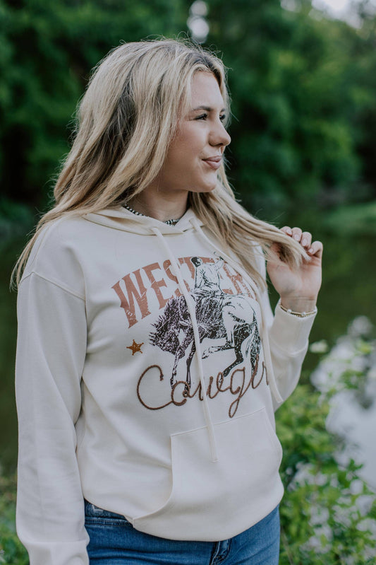 MK761 Western Cowboy Hoodie