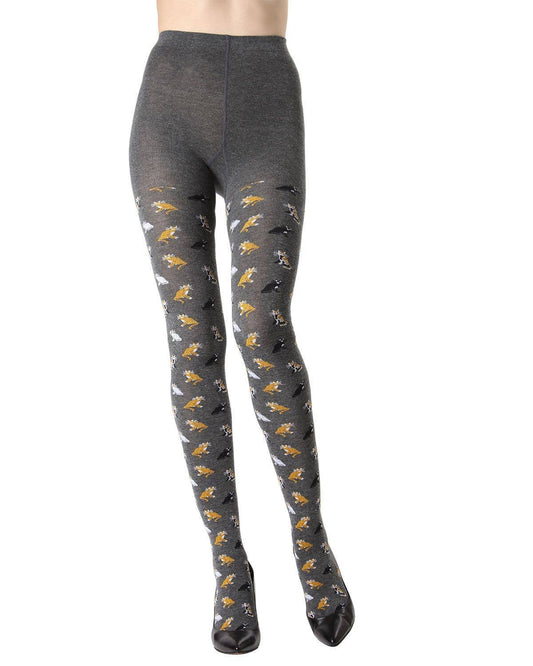 MeMoi Pretty Kitties Sweater Tights