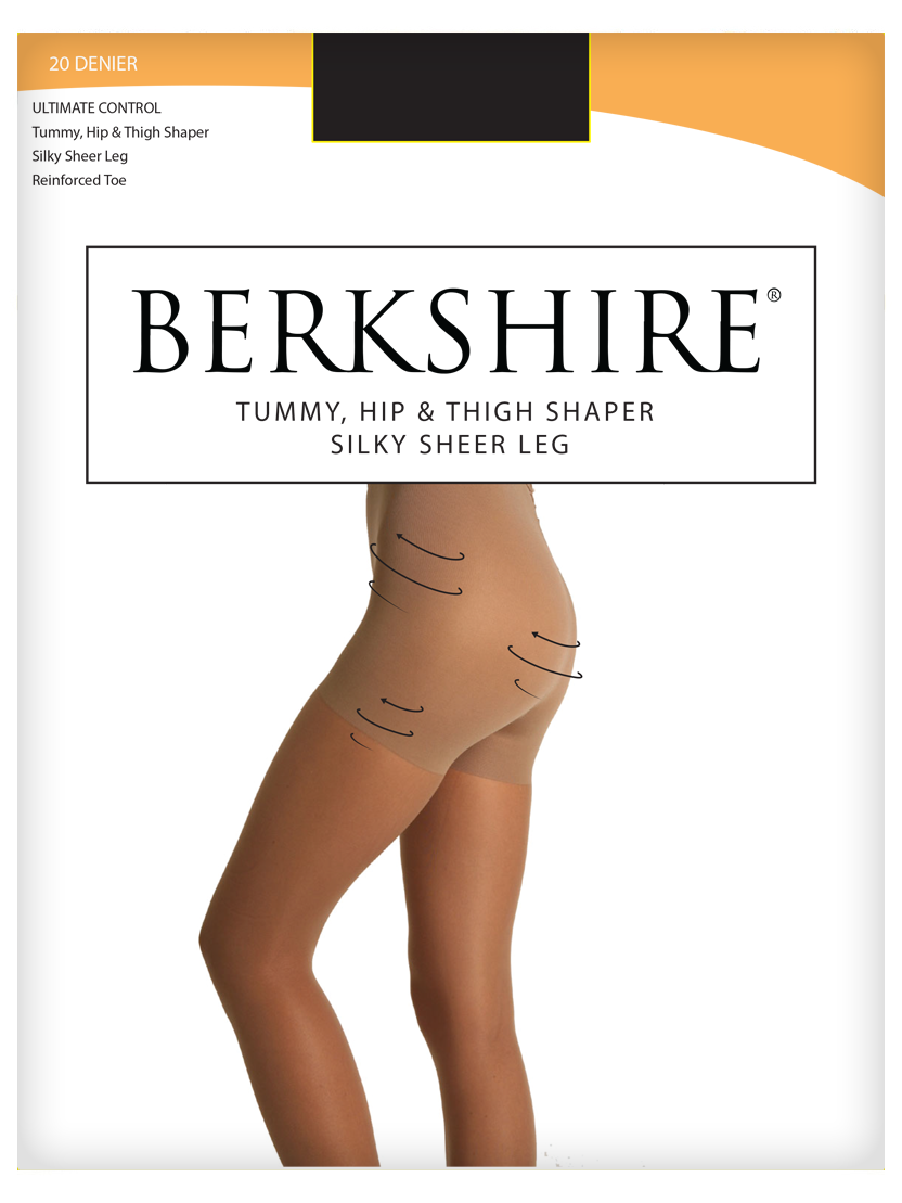 In Control Tummy & Thigh Sheer Shaping Pantyhose - 4757