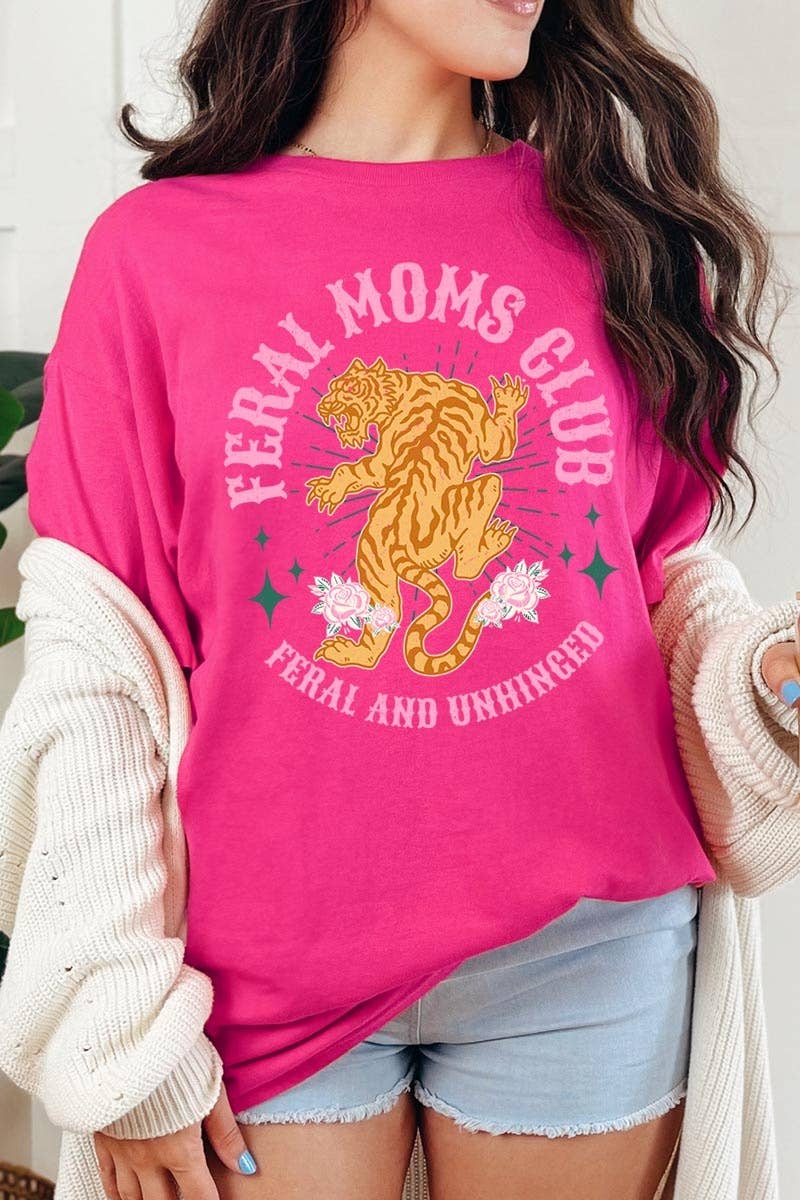 Feral Mama Club Graphic Heavy Cotton Tee