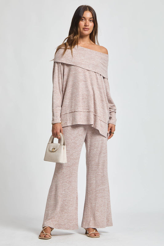 Travel Ready Cashmere Set: Pearl Grey / L