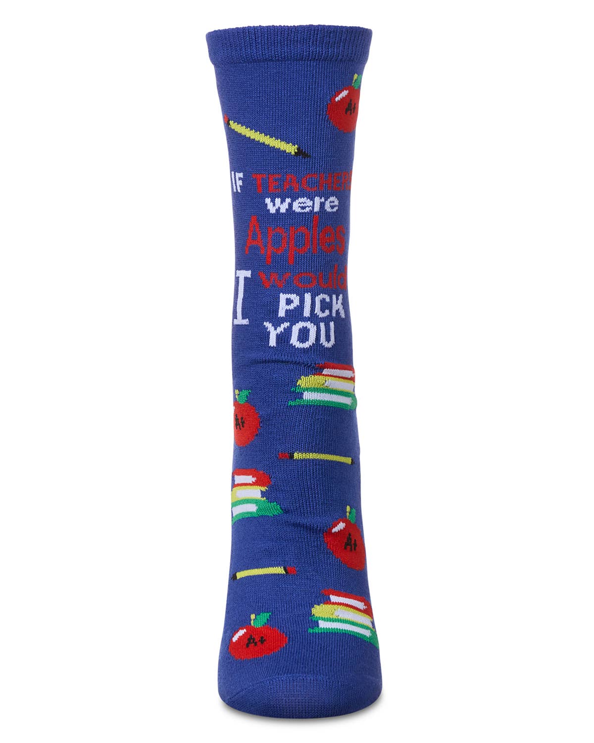 Women's If Teachers Were Apples Greeting Card Socks