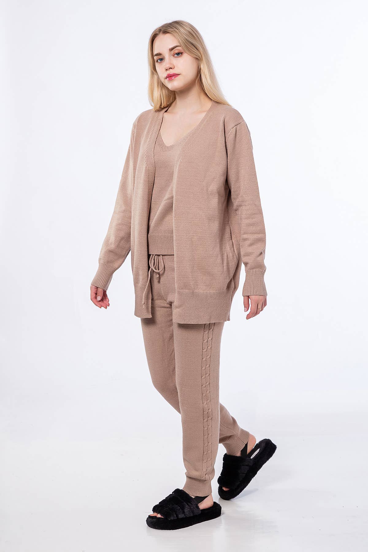 LW1055 Monroe Cardigan/Jogger Set