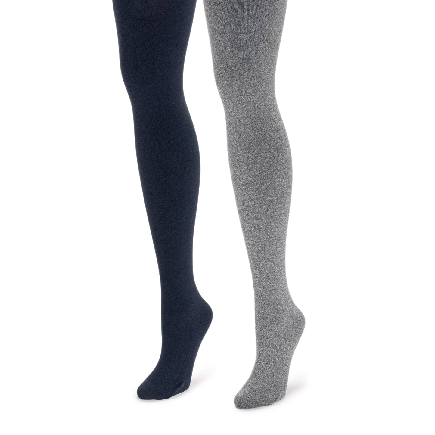 MUK LUKS Women's Fleece Lined 2-Pair Pack Tights