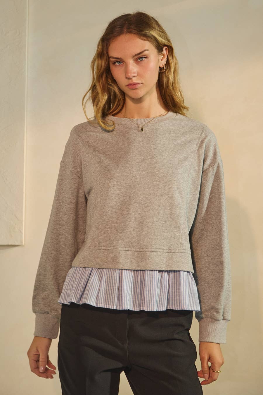 Relaxed-fit Sweatshirt: Navy / S