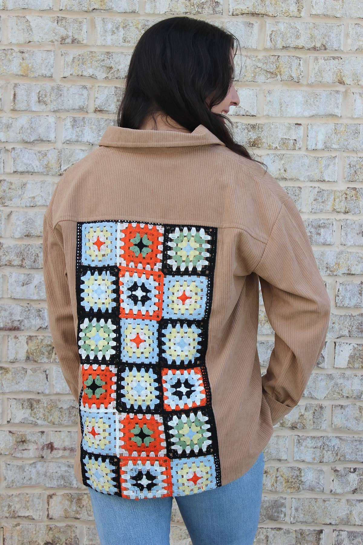 Pandora Patchwork Shacket