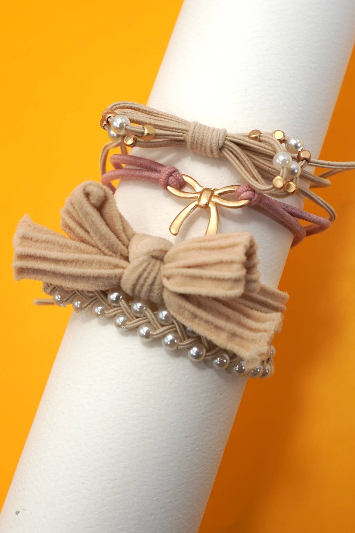 BOHO DUAL FUNCTION KNOT BRACELET HAIR TIES | 40BH105