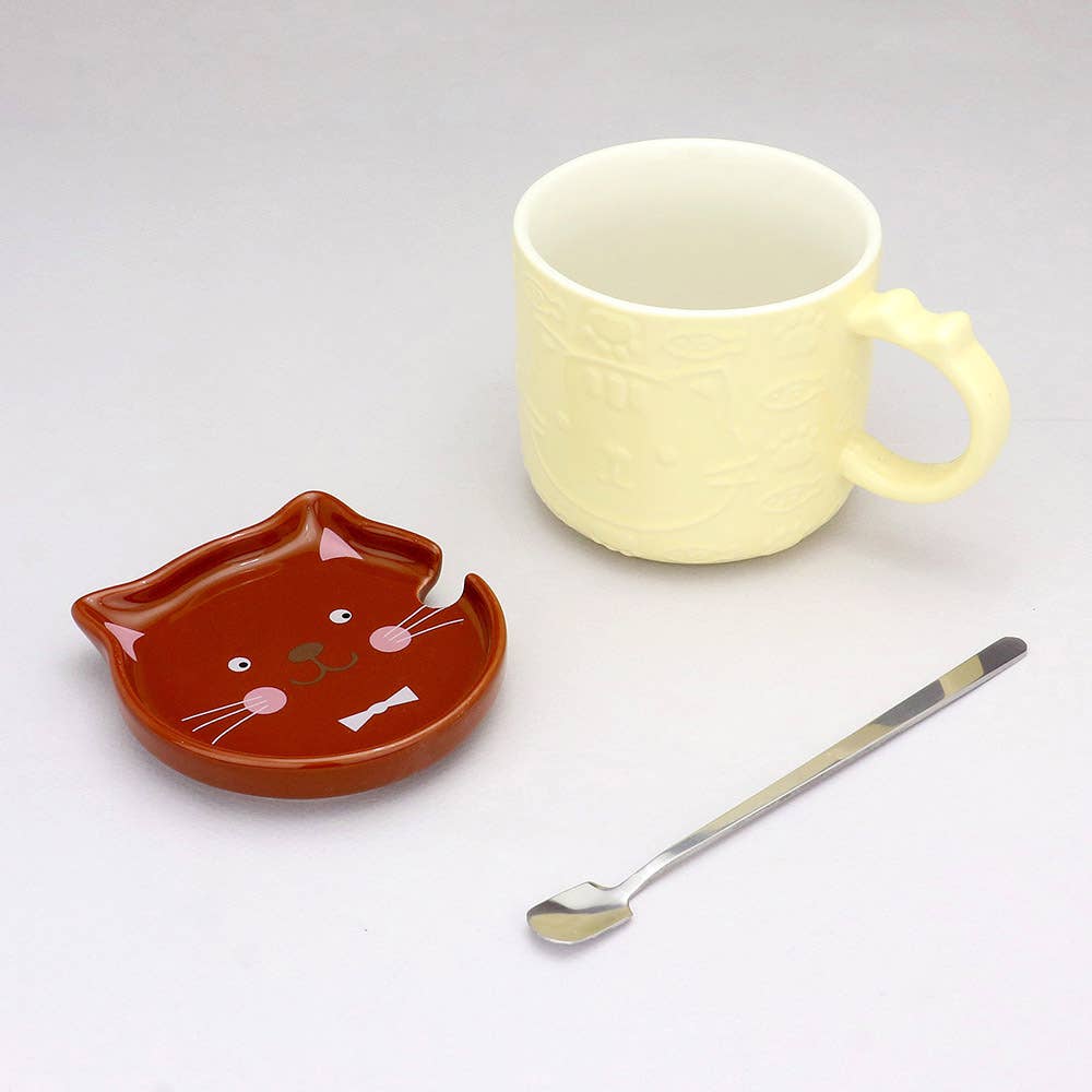 Cat Fish Ceramic Mug Cup