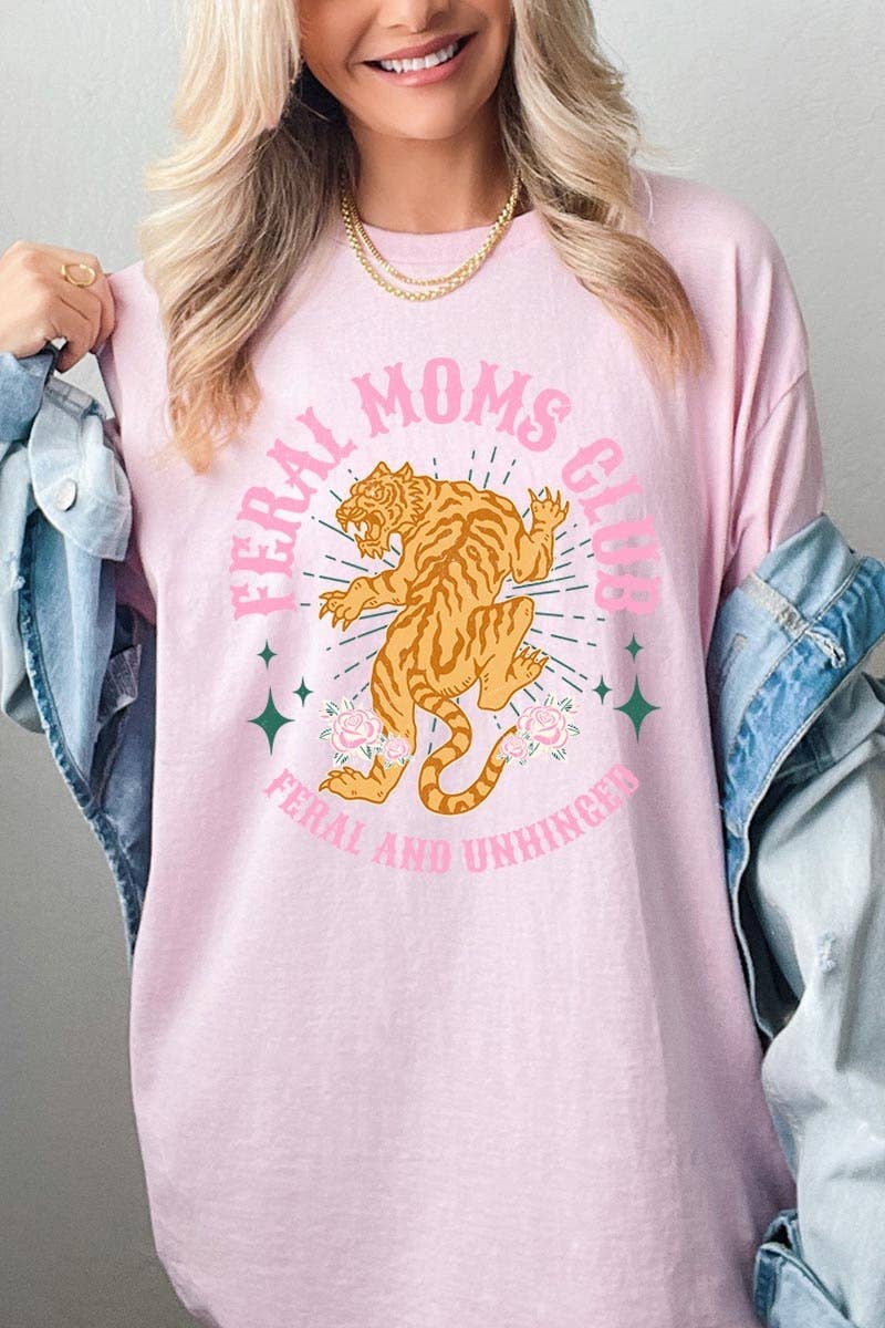 Feral Mama Club Graphic Heavy Cotton Tee