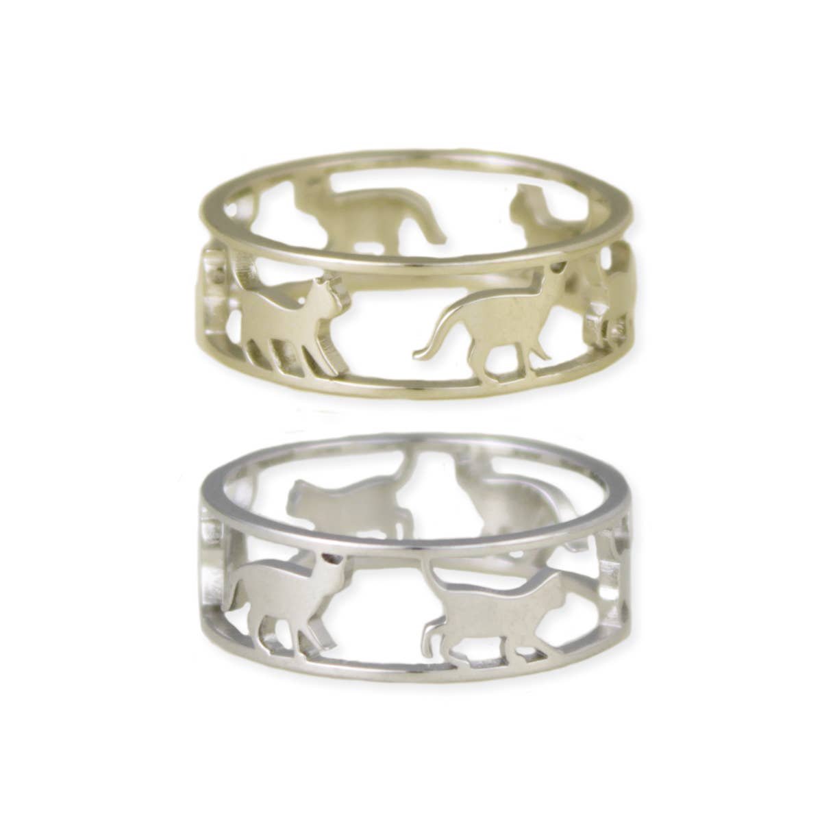 Cat Walk Cutout Band Ring