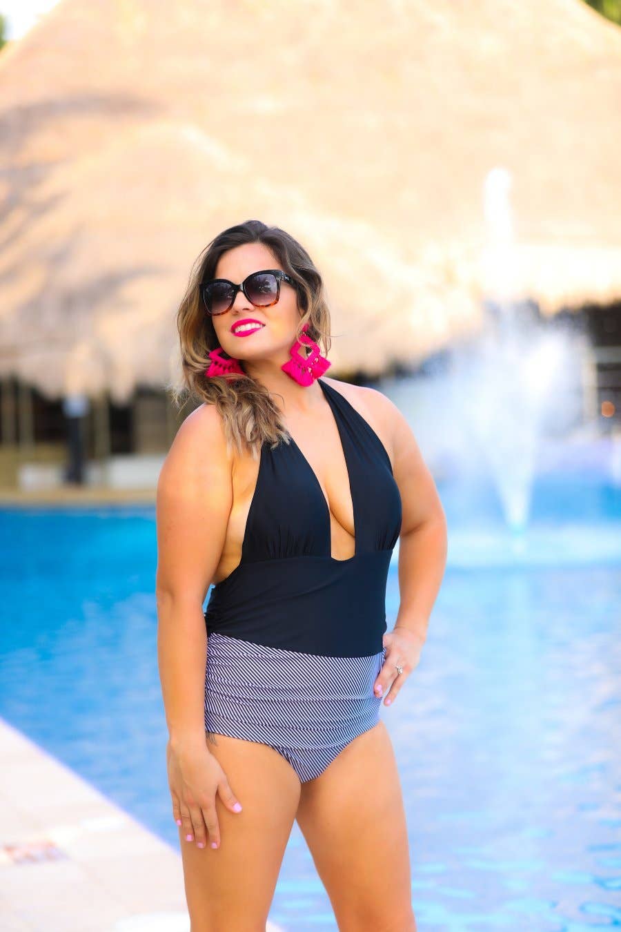 Make A Splash Halter Swimsuit