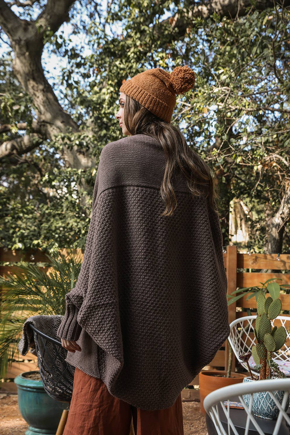 Bestselling Bat Sleeve Knit Cardigan! 🦇: Gray