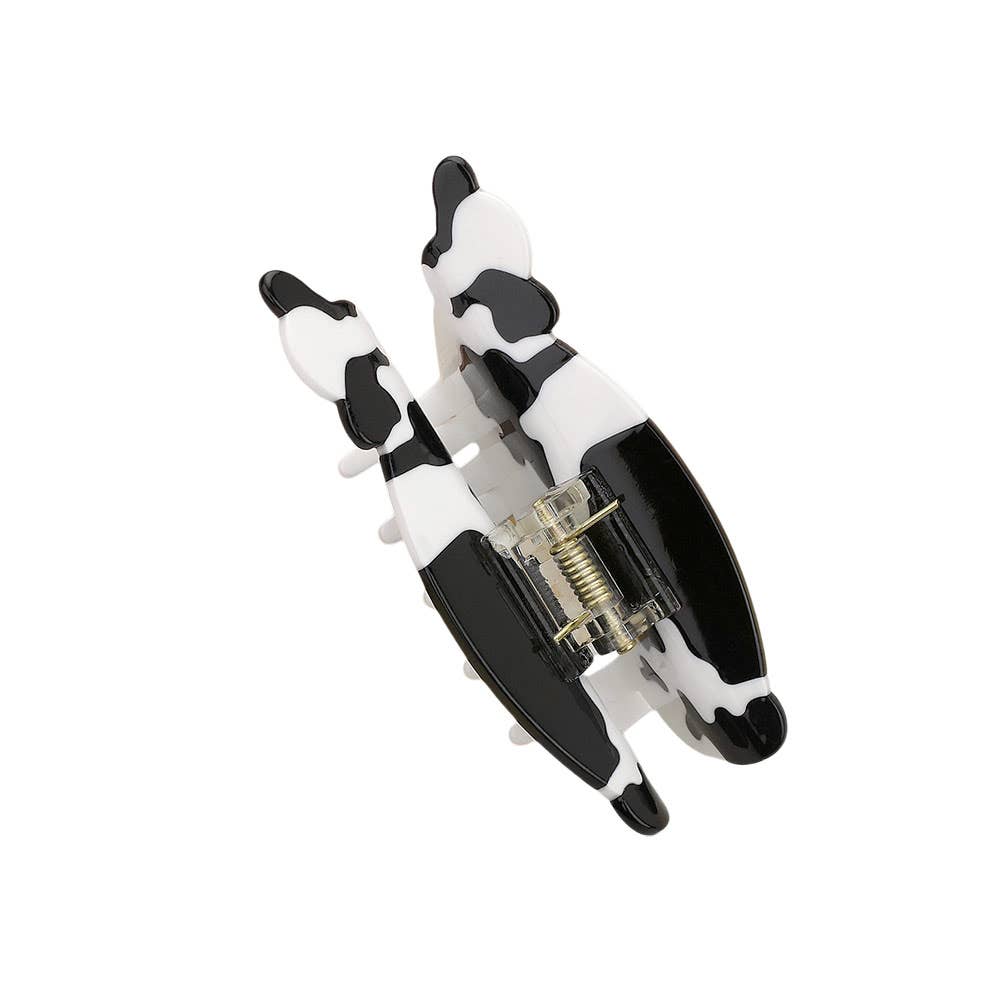 J28. Cow Hair Claw Clip