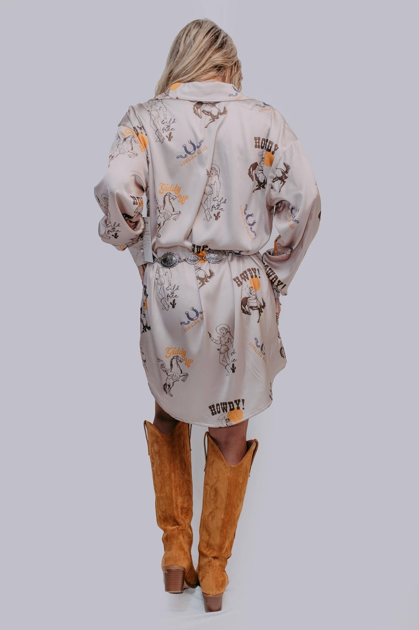 MK600 Wild & Free Shirt Dress