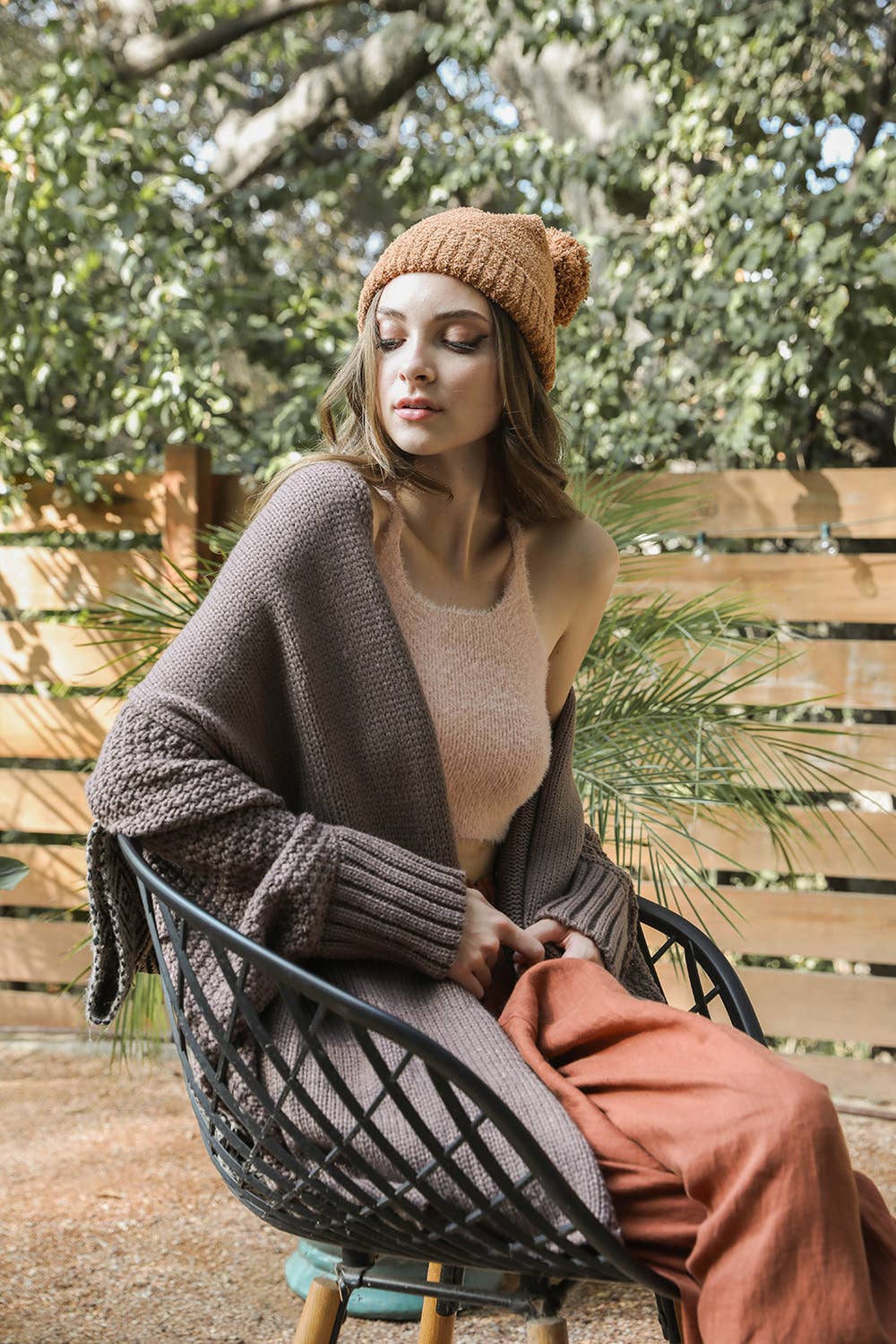 Bestselling Bat Sleeve Knit Cardigan! 🦇: Gray