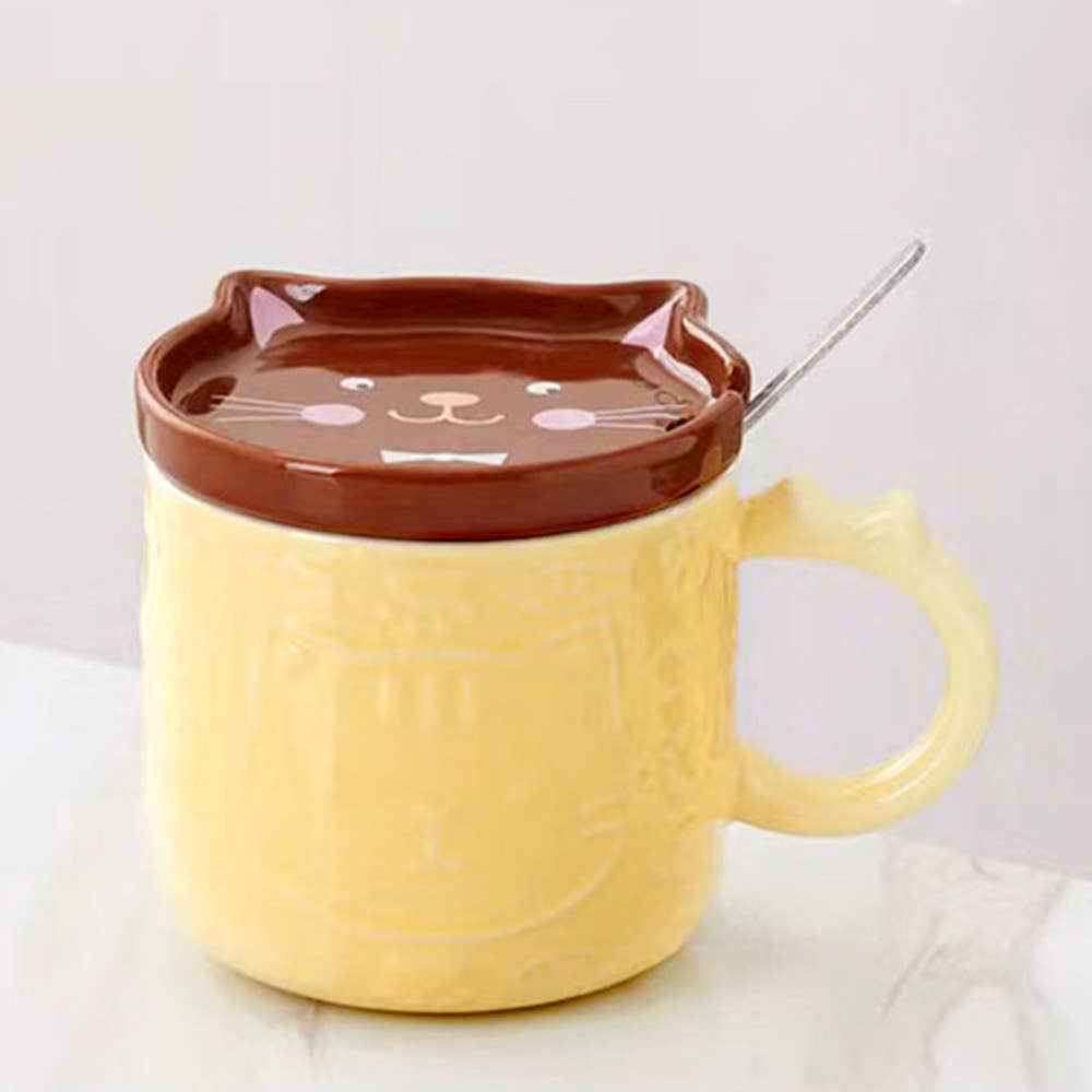 Cat Fish Ceramic Mug Cup