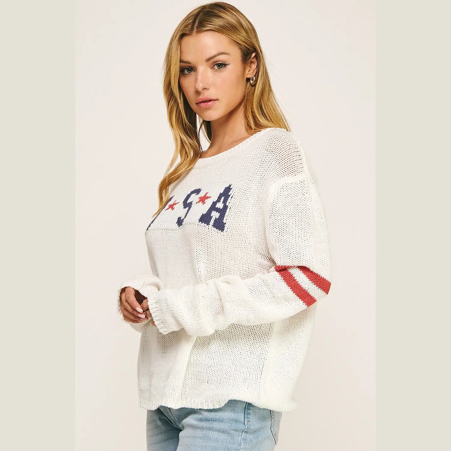 AMERICAN PRIDE GRAPHIC SWEATER