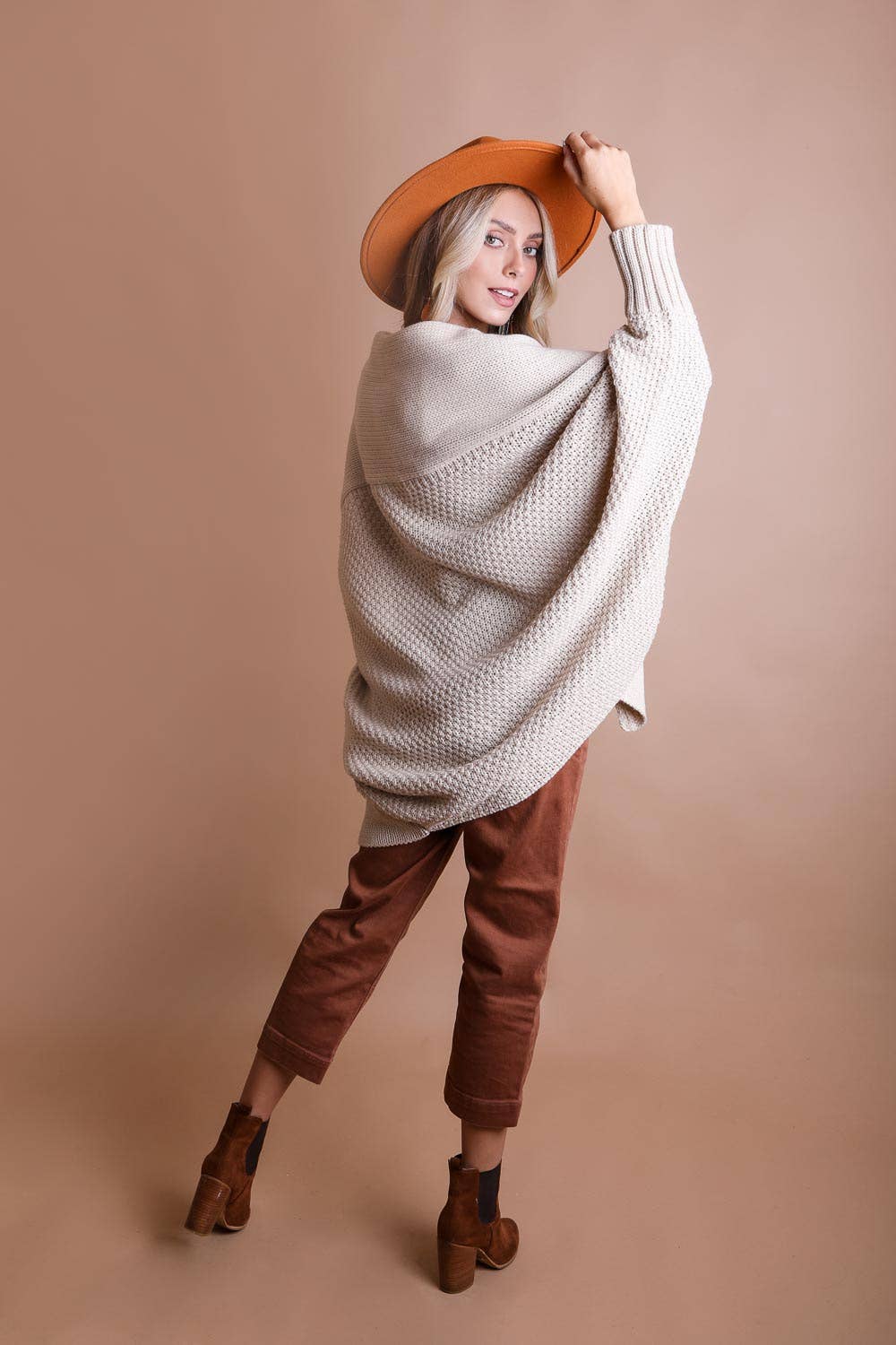 Bestselling Bat Sleeve Knit Cardigan! 🦇: Gray