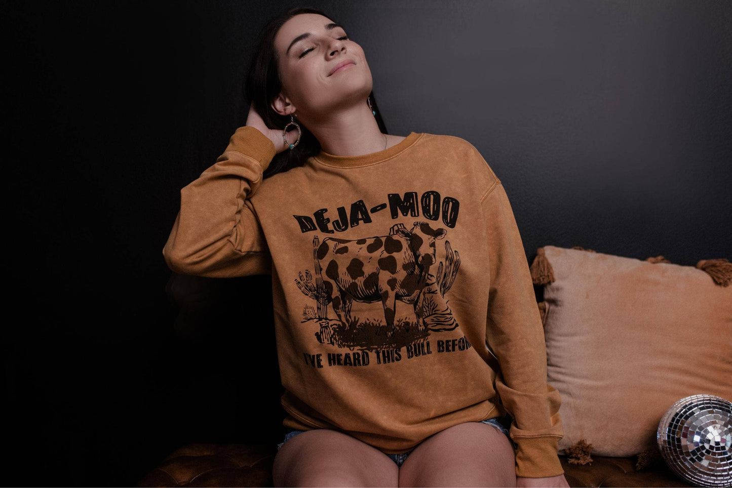 MK555 Deja Moo Sweatshirt
