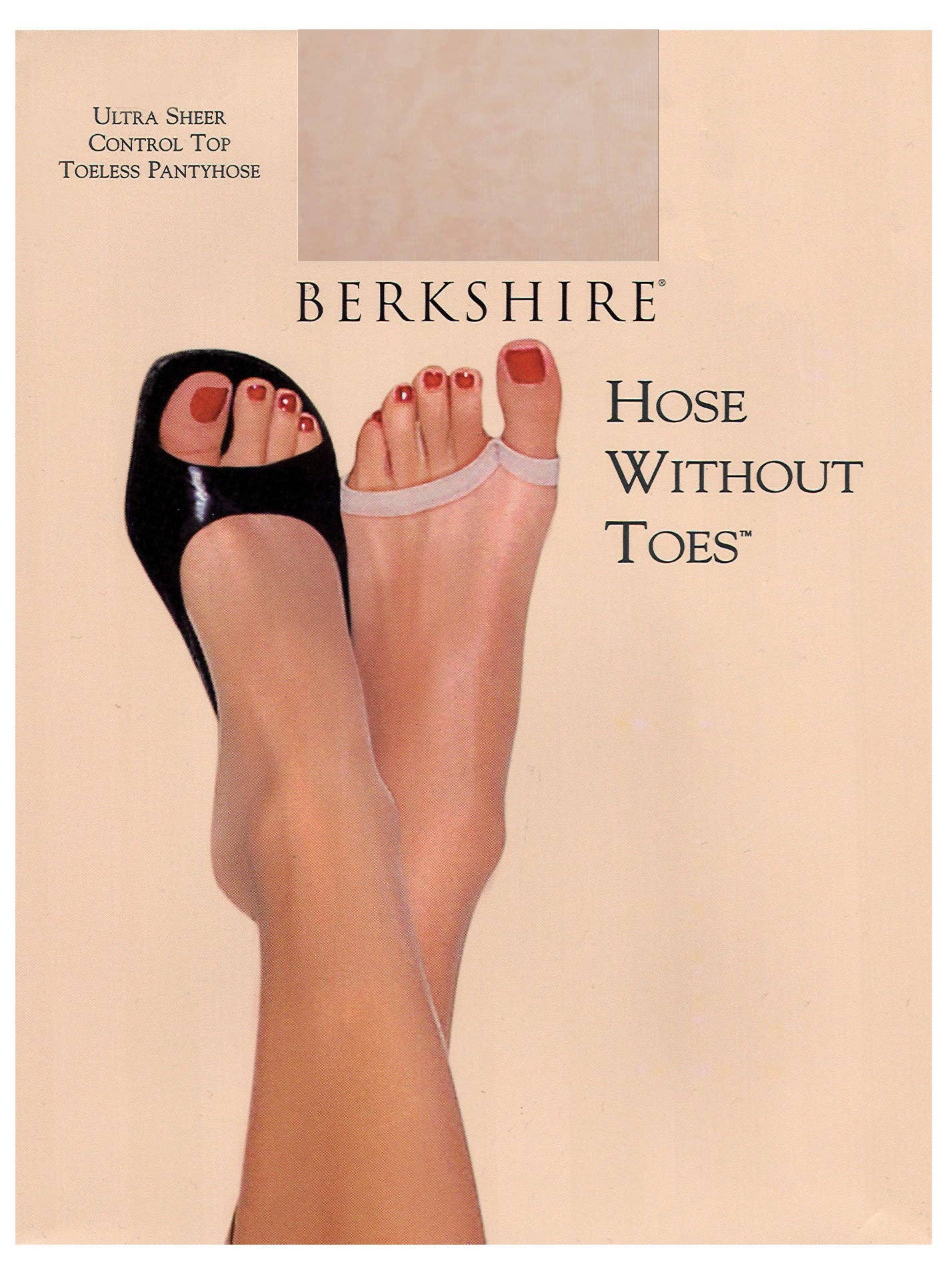 Hose Without Toes Ultra Sheer Control Top Pantyhose - 5115