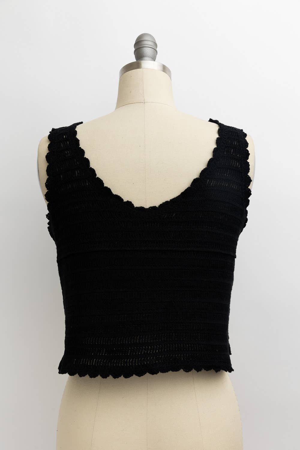 Serene Blooms Crochet Style Top
