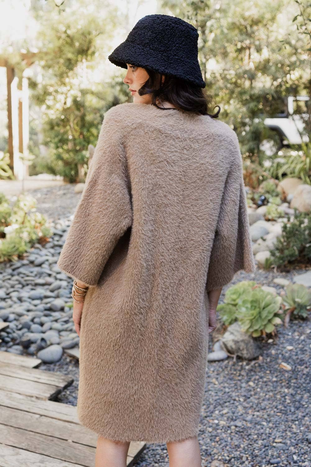Luxe Winter Faux Mohair Knit Cardigan - Winter 2024 🧡