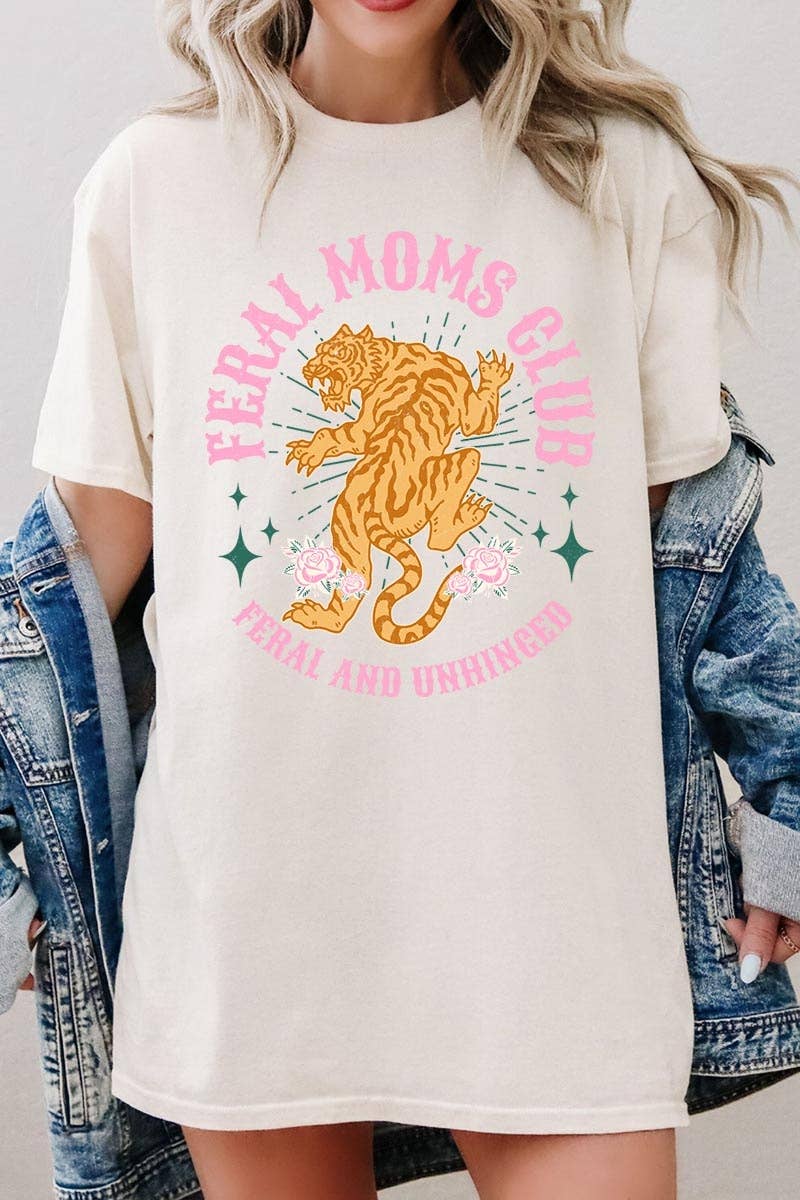 Feral Mama Club Graphic Heavy Cotton Tee