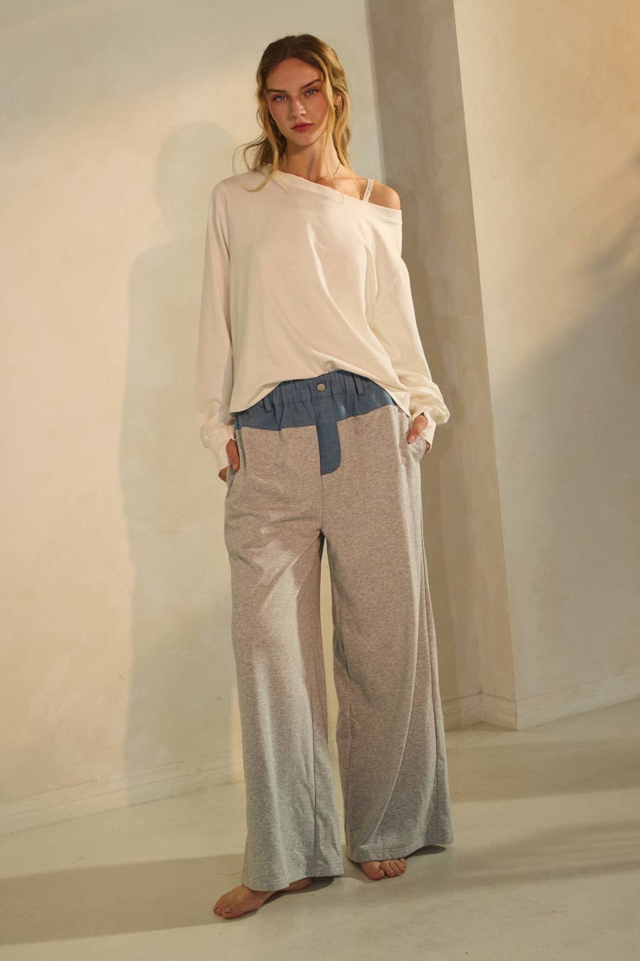 Wide-leg Pants
