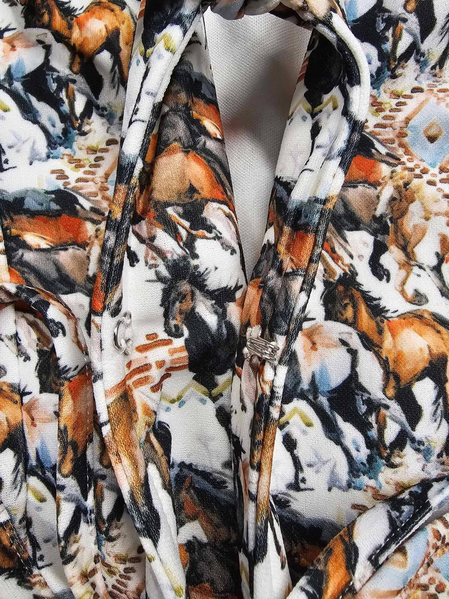 MK601 Buckaroo Front Tie Vest