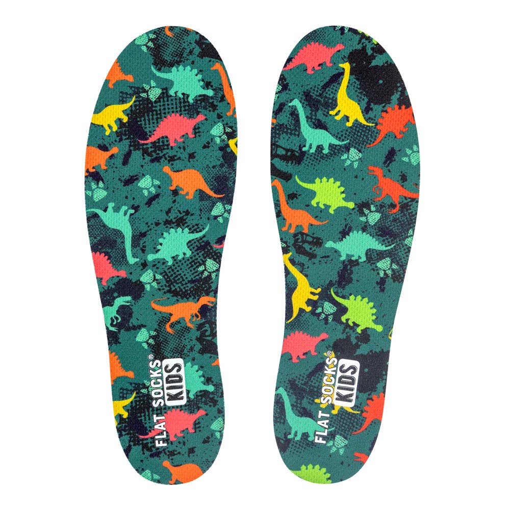 Dinosaur FLAT SOCKS Kids