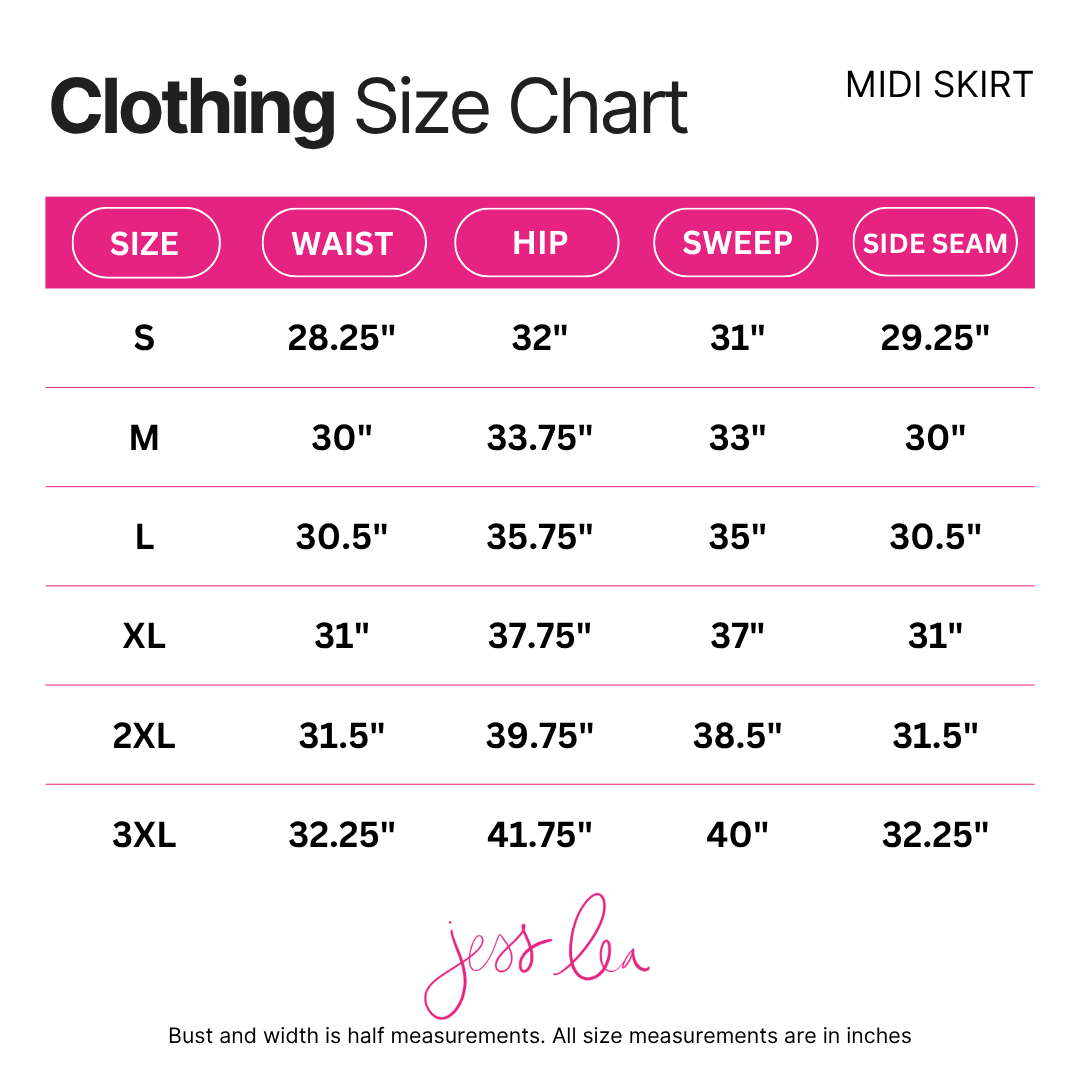 Midi Skirt- Chocolate Checkered