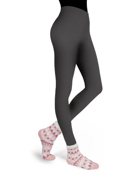 MeMoi Pink Diamond Cozy Sock & Legging Set