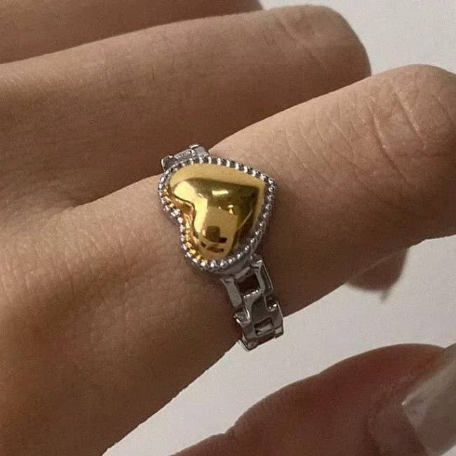 18K STAINLESS STEEL TARNISH FREE  RINGS | 40R119